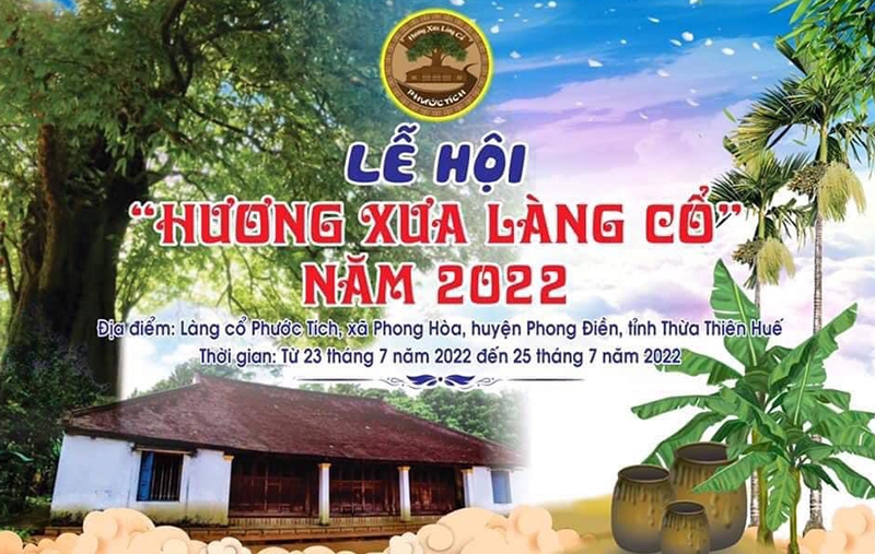 Lễ hội Hương xưa làng cổ năm 2022 thu hút du khách