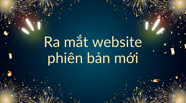 Ra mắt website phiên bản mới