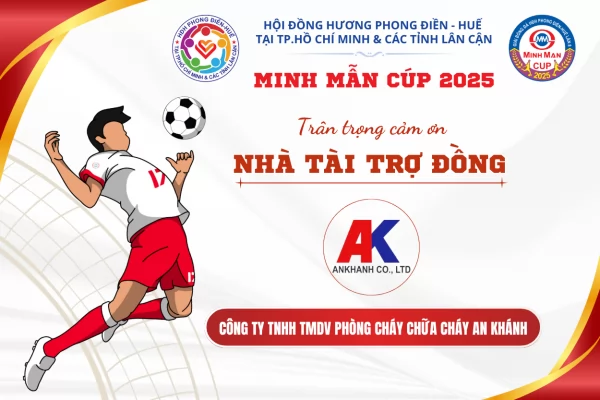 Nhà tài trợ Đồng - CÔNG TY TNHH TMDV PHÒNG CHÁY CHỮA CHÁY AN KHÁNH