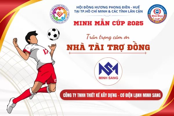 Nhà tài trợ Đồng - Công ty cơ điện lạnh Minh Sang