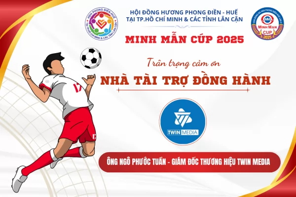 Nhà tài trợ Đồng hành - Thương hiệu TWIN MEDIA
