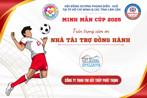 Nhà tài trợ đồng hành - CÔNG TY TNHH TM SẮT THÉP PHÁT THỊNH
