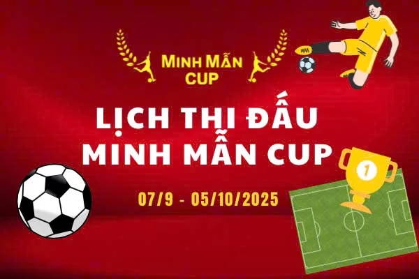 Lịch thi đấu Giải bóng đá Đồng hương Phong Điền - Huế Lần 8 năm 2025 - Minh Mẫn Cúp