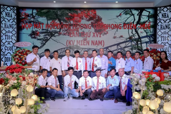 Họp mặt Hội Đồng Hương Trẻ Phong Điền – Huế 2026