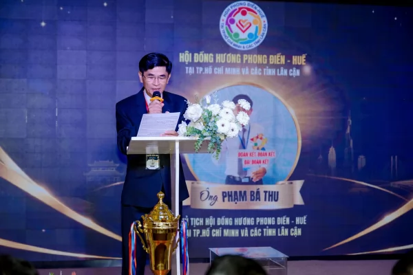 Bài phát biểu của ông Phạm Bá Thu tại Họp mặt Đồng hương Phong Điền - Huế 2026