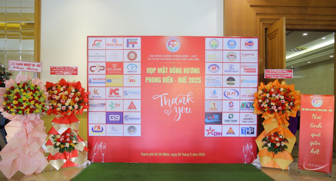 Họp mặt Đồng hương Phong Điền - Huế năm 2025 - Gắn kết yêu thương, hướng về quê hương