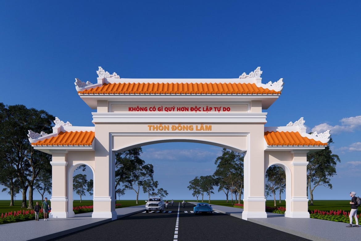 Thư ngỏ đóng góp xây dựng cổng chào Thôn Đông Lâm