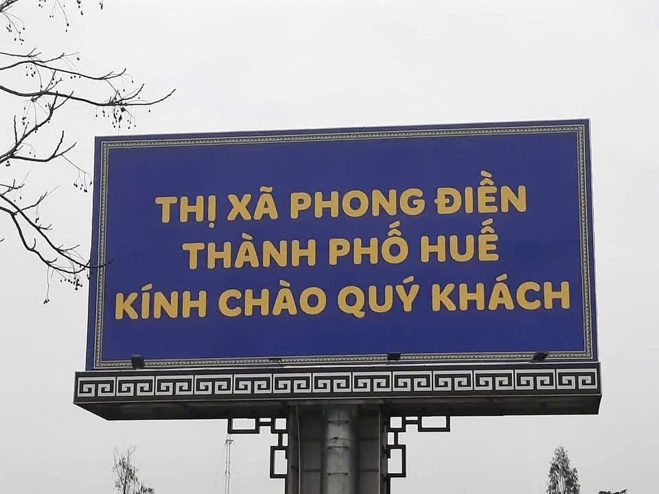 Từ 1/1/2025: Thành lập thị xã Phong Điền thuộc thành phố Huế